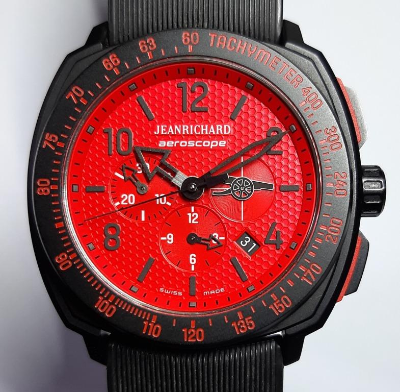 JeanRichard Arsenal Aeroscope Limited Edition Watch Luxury