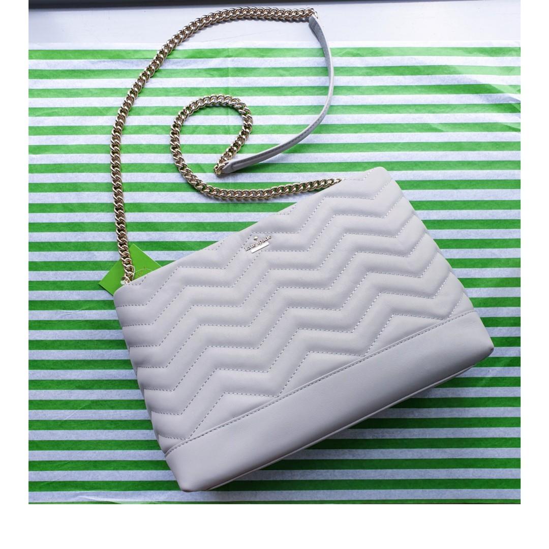 Kate Spade Quilted Leather Reese Park Lorie Shoulder Convertible