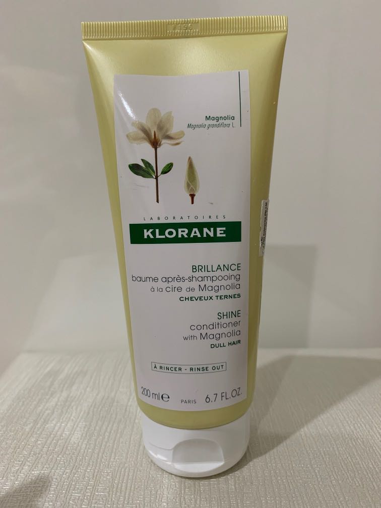 Klorane Shine Conditioner with Magnolia for dull hair 200ml expiry date 01/2023, Beauty