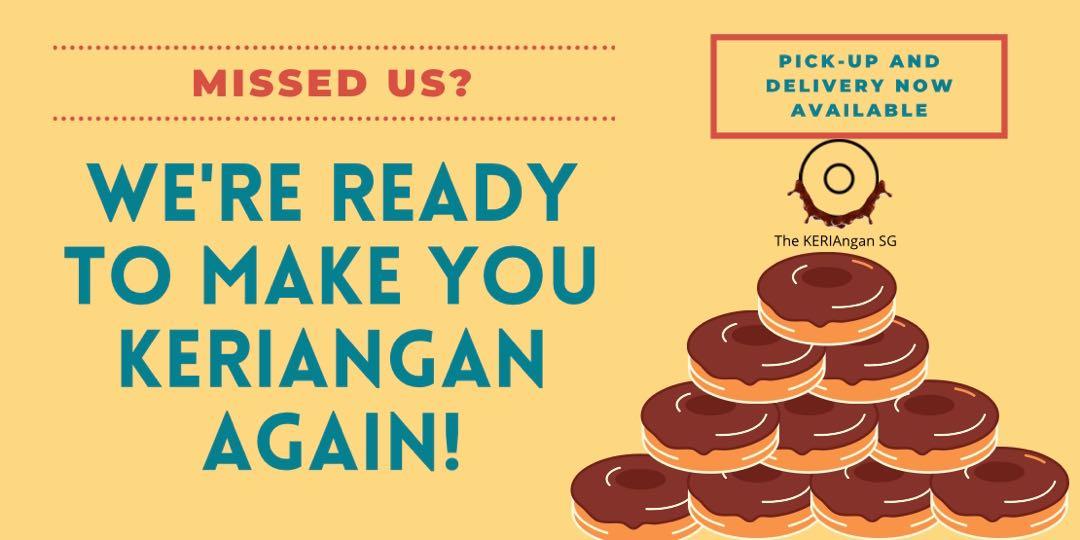 Kuih Keria Gula Melaka Food Drinks Homemade Bakes On Carousell