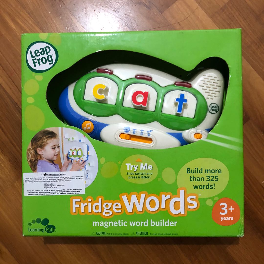 Leapfrog magnetic word builder hotsell
