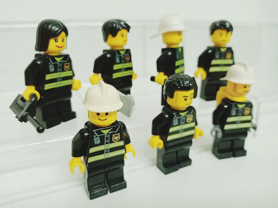 Lego Fireman Minifigures Hobbies Toys Toys Games on Carousell