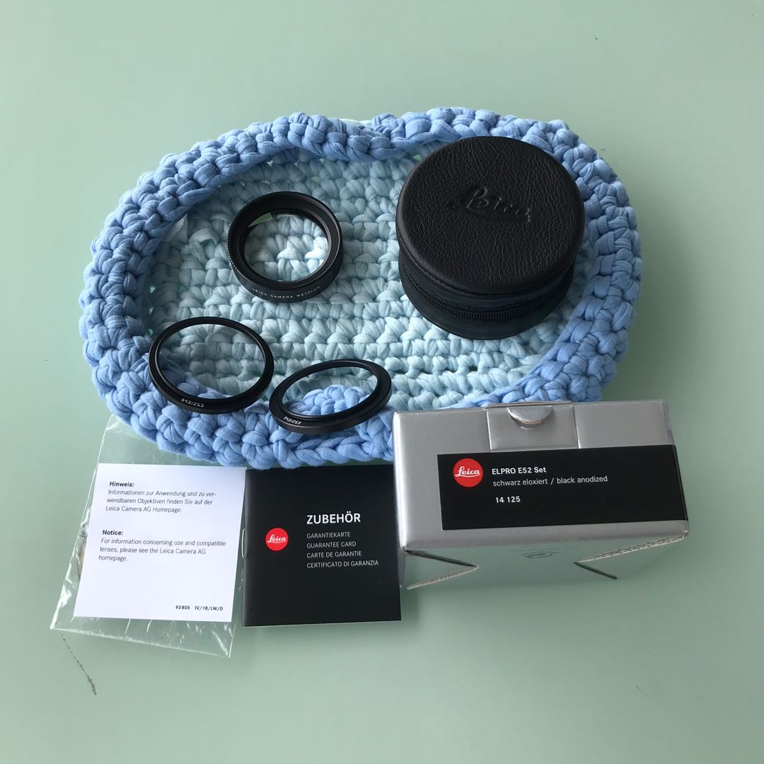 Leica Elpro 52 Set, schwarz | Leica Camera DE
