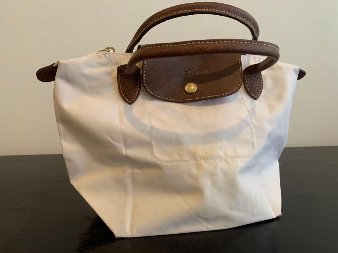 Longchamp bag white handbag Women s Fashion Bags Wallets Tote