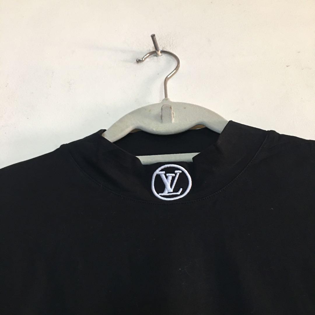 Louis Vuitton Black Polo Top w/ Small Embroidered Logo sz L Mens – Mine &  Yours