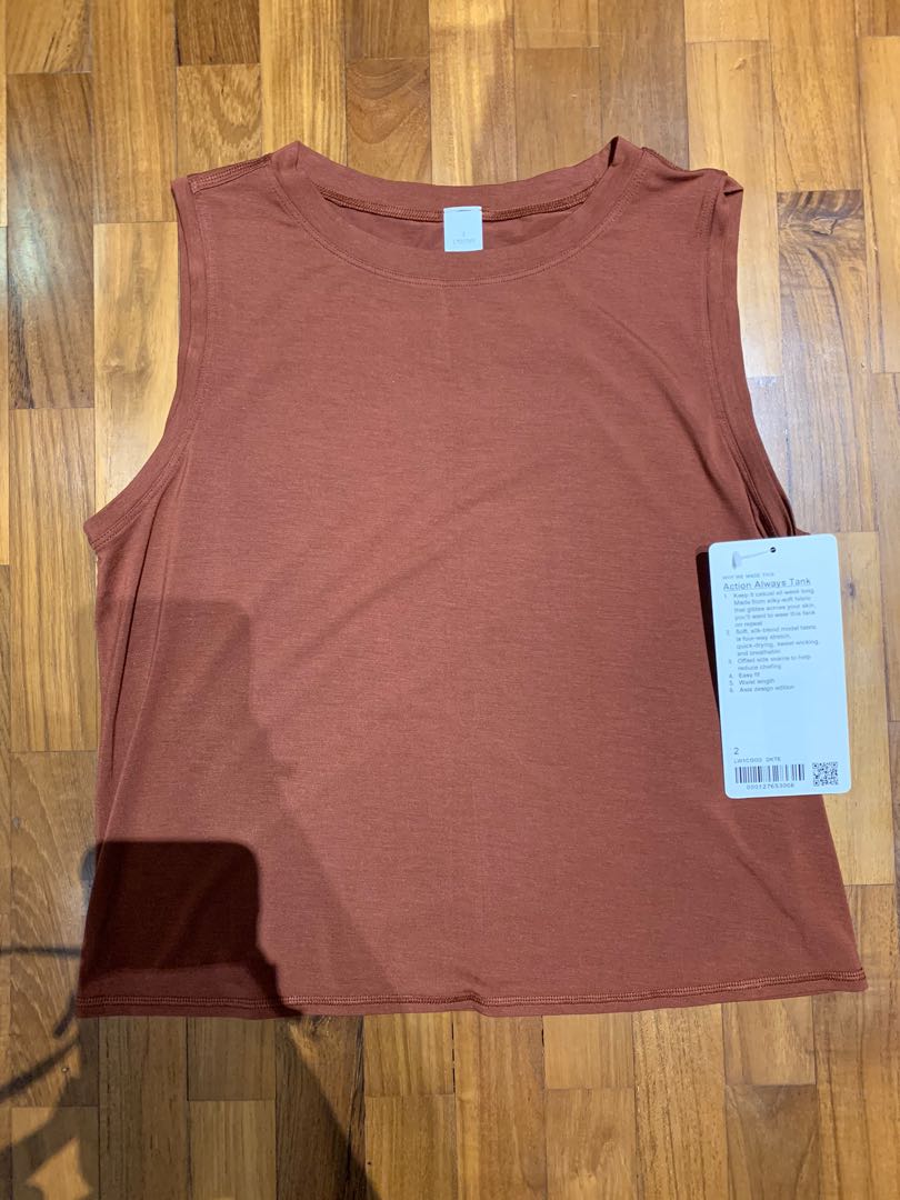 lululemon action always tank