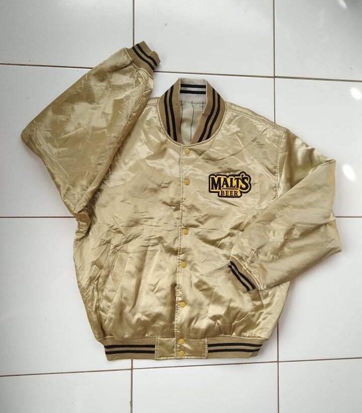 Malt’s Beer Varsity Jacket, Men's Fashion, Coats, Jackets and Outerwear