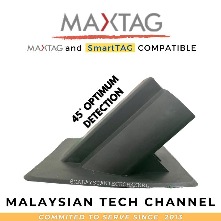 Maxtag Smarttag W Rubber Holder Original Smart Tag 1 Year Warranty W O Bracket Holder Touch N Go Device Toll Accessories Infrared Device New Version Highway Toll Accessories Smarttag Max Battery Cover Smart Taq