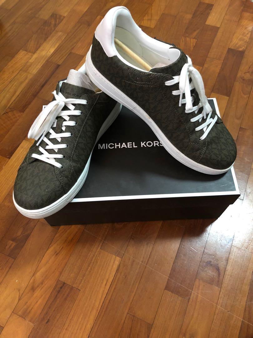 Michael Kors MenS Miles MixedMedia Trainer Sneaker MenS Shoes for Men