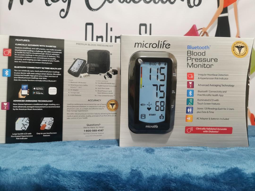 Microlife Bluetooth Upper Arm Blood Pressure Monitor with