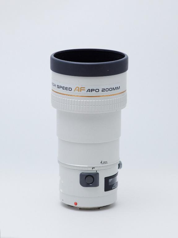 Minolta AF APO Tele HIGH SPEED 200mm F/2.8, 攝影器材, 鏡頭及裝備