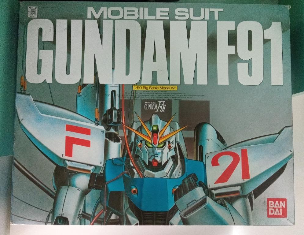 急放mobile Suit Gundam F91 1 60 Big Scale Model Kit 玩具 遊戲類 玩具 Carousell