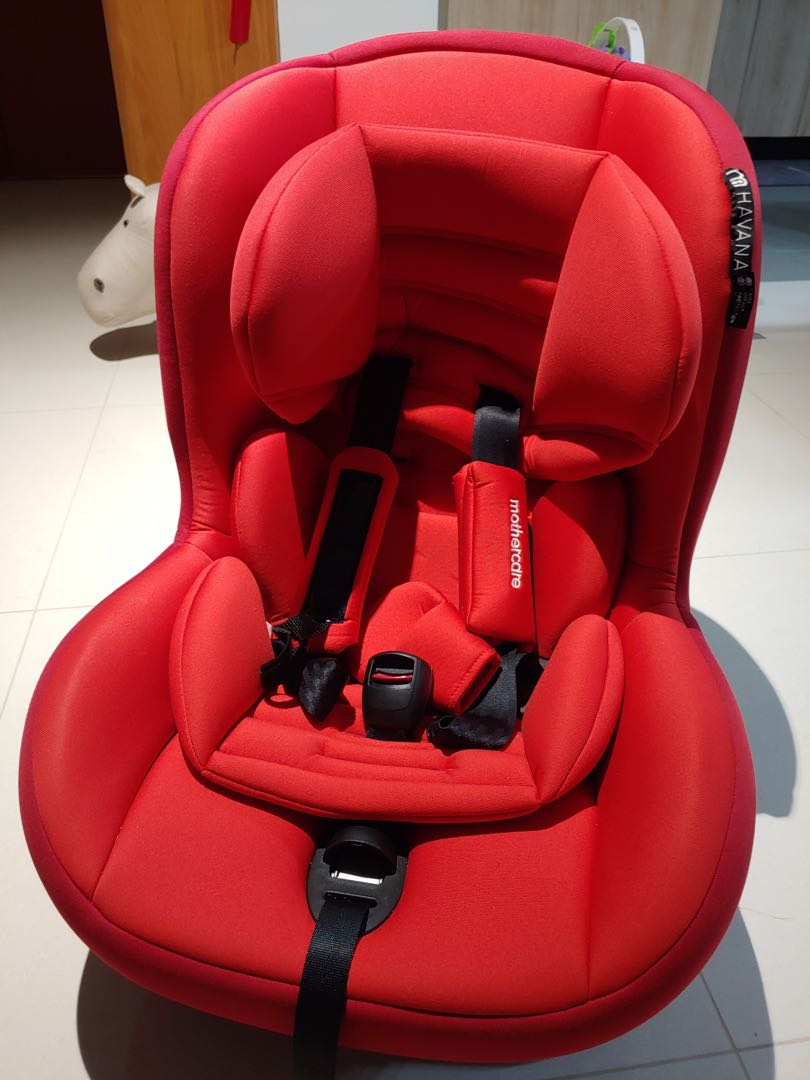 Mothercare Havana Isofix Combination Car Seat Red Babies