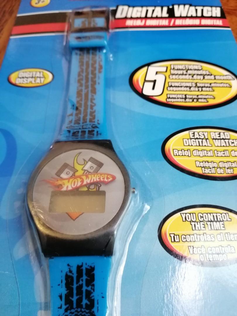New Digital Watch Hot Wheels Hotwheels ILuvPosLaju