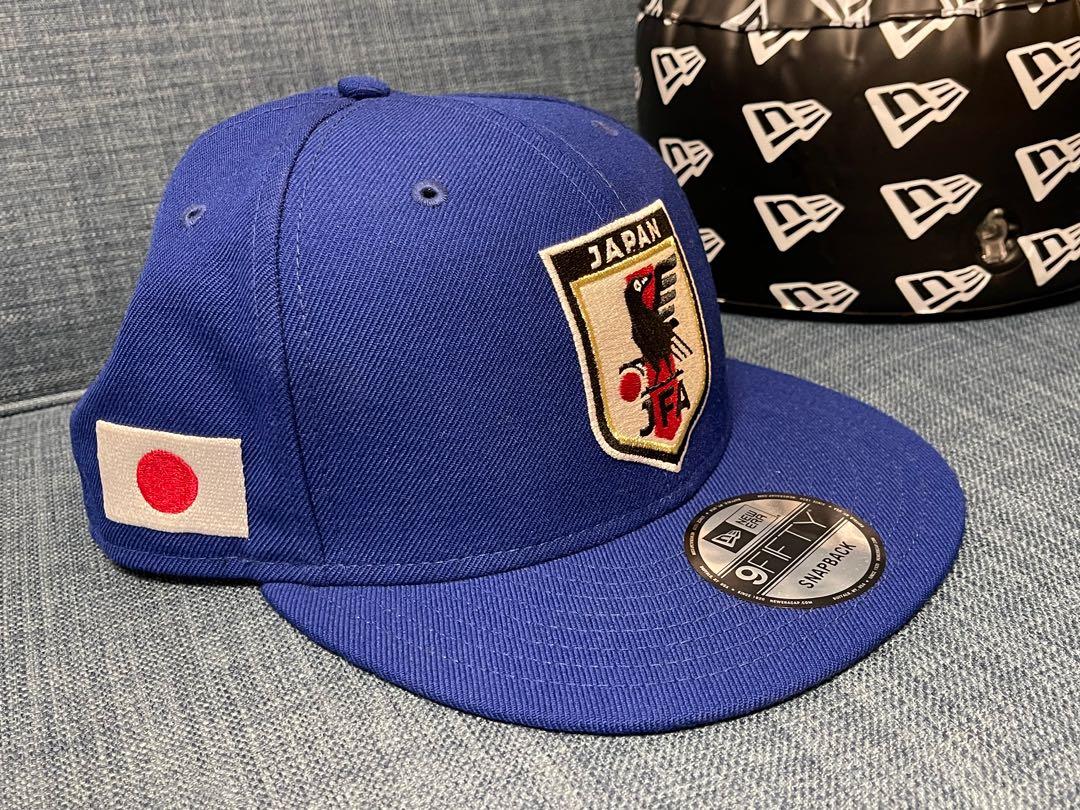 New Era JFA snapback Baseball Cap 日本足球隊, 男裝, 手錶及配件