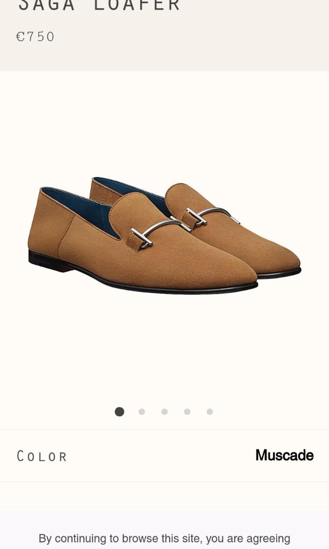NEW Hermes Saga Loafer Men EU41.5 Carousell