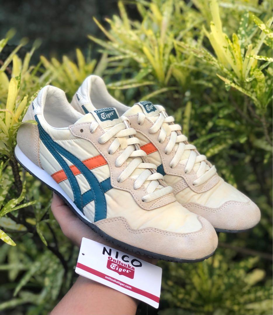 Onitsuka tiger serrano outlet vanilla spruce green