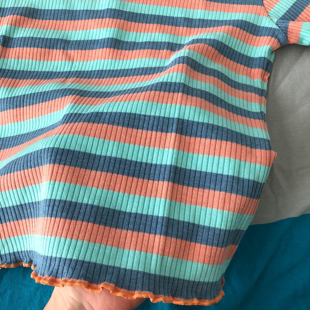 Pastel color top, Women's Fashion, Tops, Blouses on Carousell