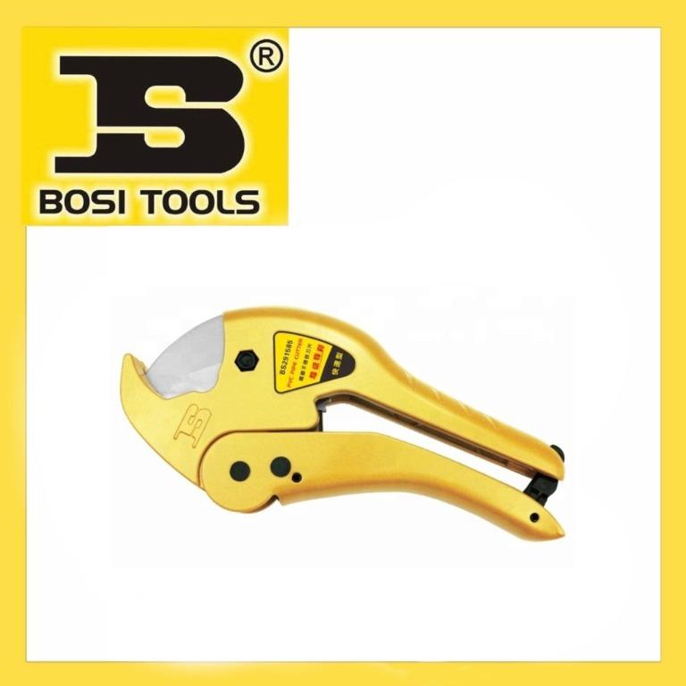 PVC pipe cutter (Category: Construction Tools & Equipment) located in Manila. Submitted by tina.sales (Listing ID 1088097623, Image 1). Description: PVC pipe cutter Brand;Bosi Model;gold 9" Price;549 BOSI TOOLS Product For other product inquiries pls contact us. Globe: 0 9 4 5 6 5 3 6 1 6 2 Smart: 0 9 6 8 3 8 0 2 3 2 0 Landline: 8 5 5 7 6 6 1 6.