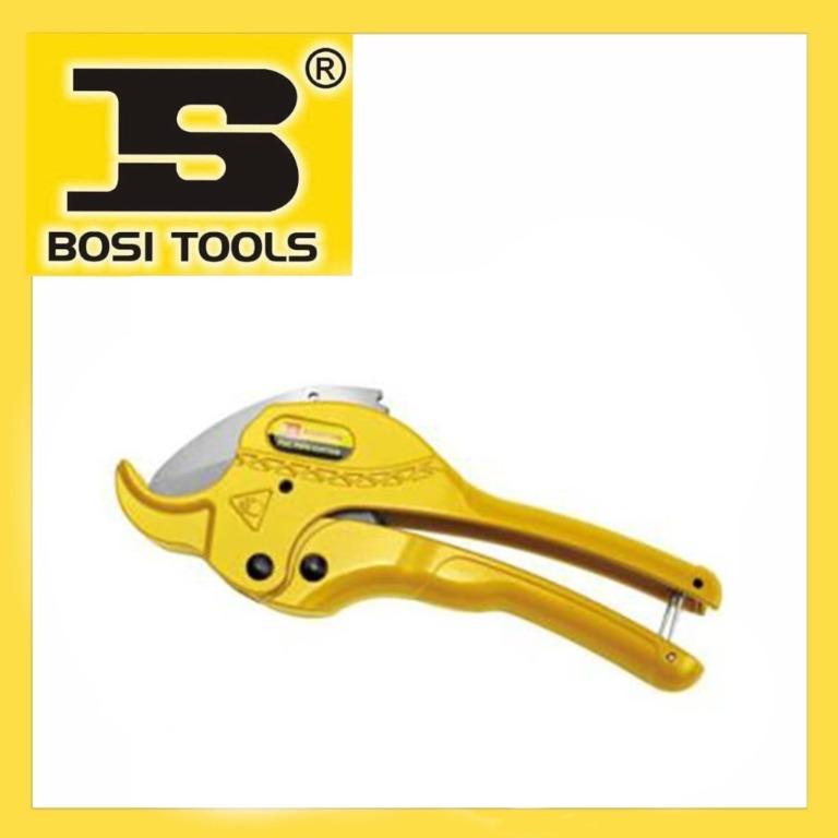 PVC pipe cutter (Category: Construction Tools & Equipment) located in Manila. Submitted by tina.sales (Listing ID 1088098985, Image 1). Description: PVC pipe cutter Brand;Bosi Model;gold 7" Price;347 BOSI TOOLS Product For other product inquiries pls contact us. Globe: 0 9 4 5 6 5 3 6 1 6 2 Smart: 0 9 6 8 3 8 0 2 3 2 0 Landline: 8 5 5 7 6 6 1 6.