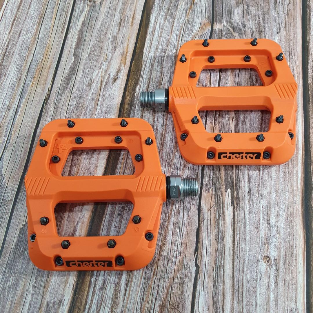 Race face chester pedals orange new arrivals