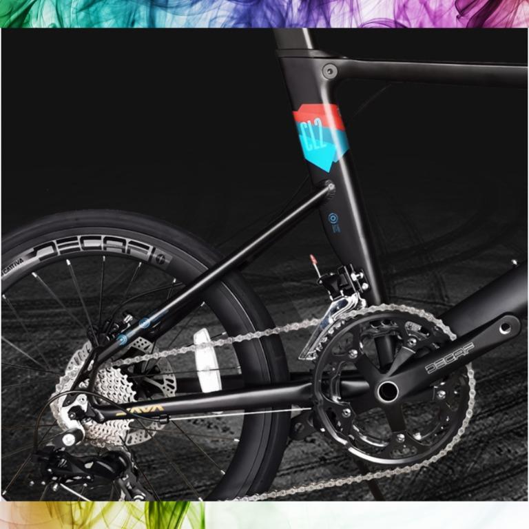 Ready Stock - New Java CL2 Mini Velo 18 speed Tektro hydraulic brake ...