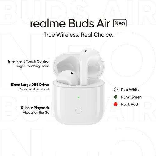 Realme buds air neo dimensions clearance