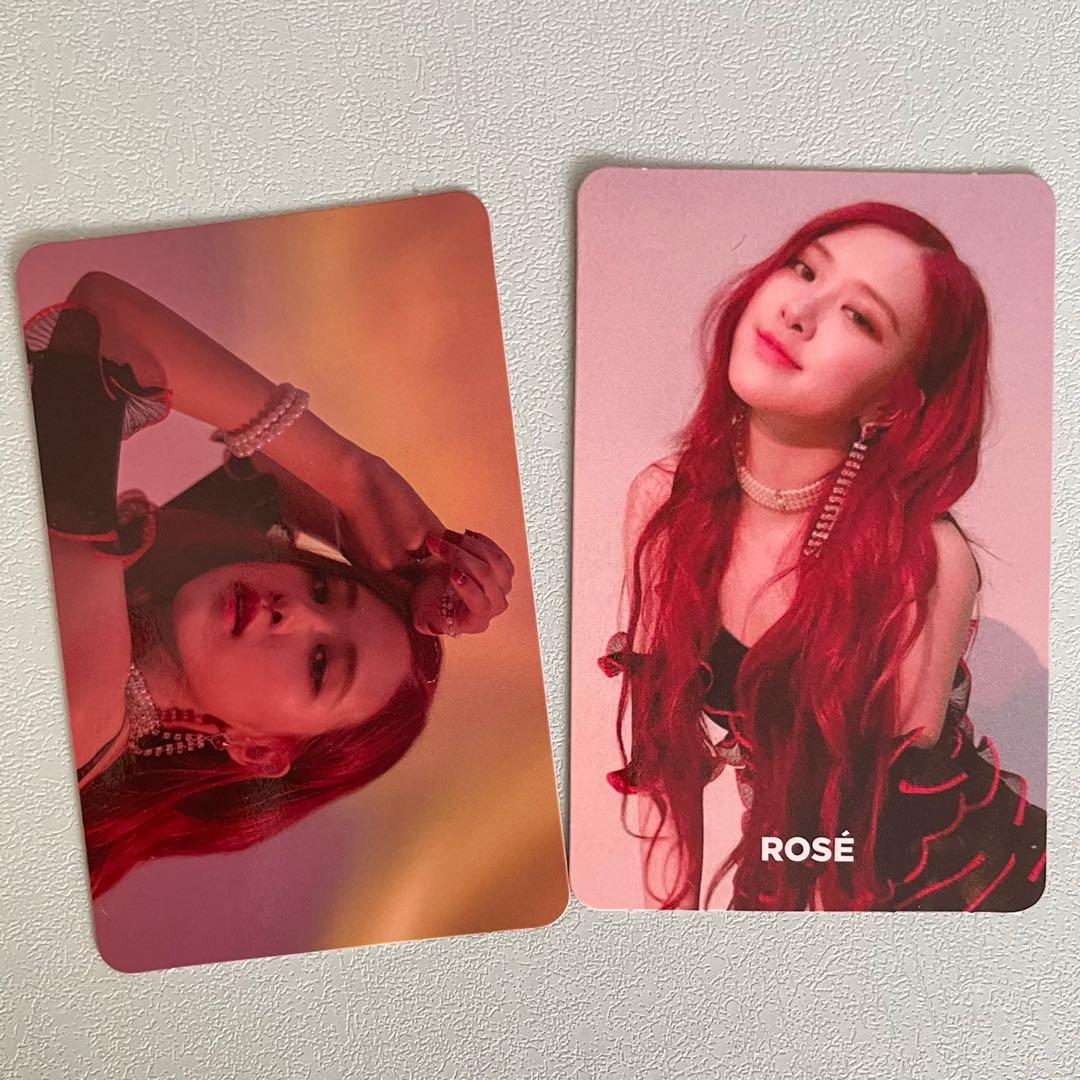 Blackpink RosÉ Square Up Photocards Hobbies And Toys Memorabilia And Collectibles K Wave On Carousell 