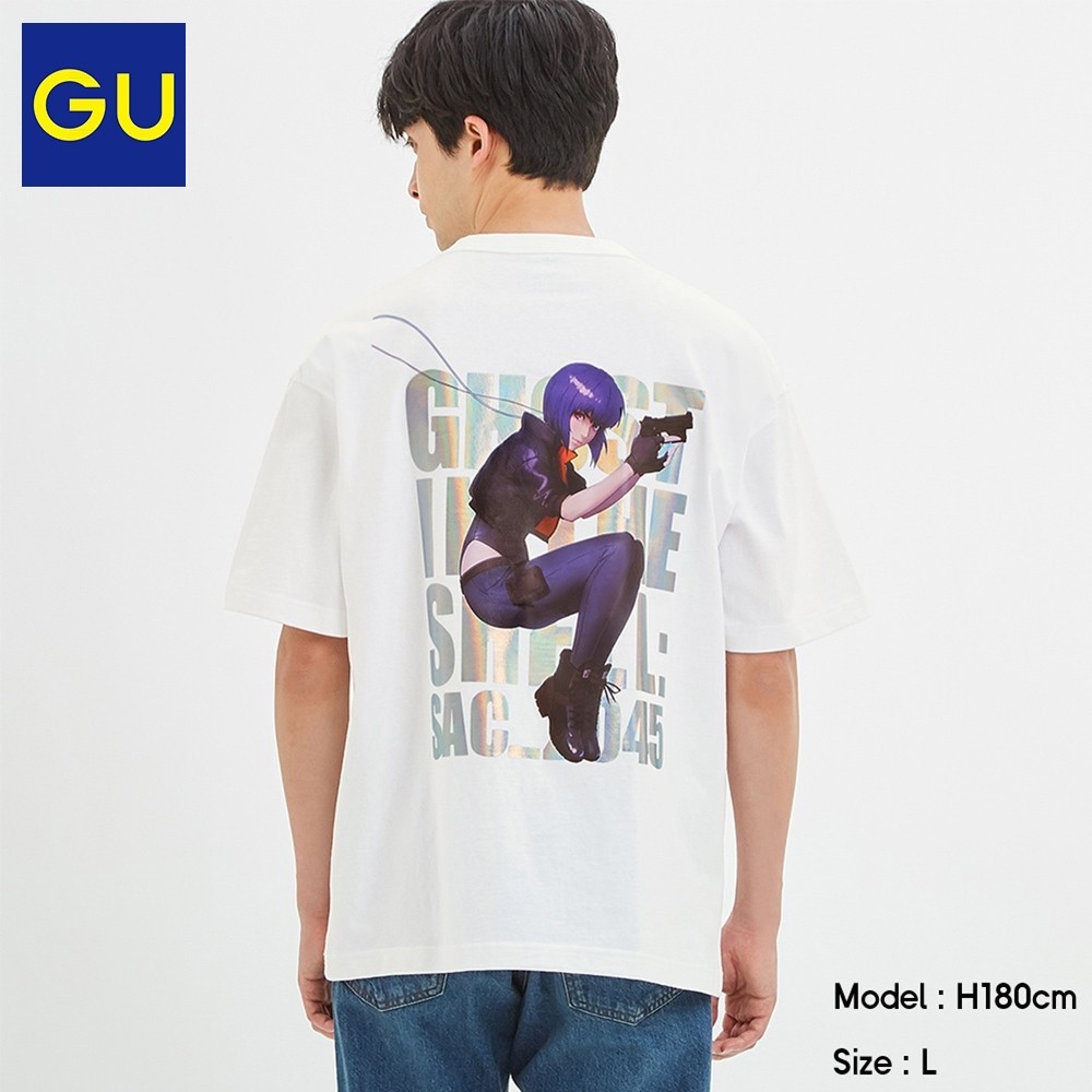 Sac 2045 草薙素子全新現貨Gu ghost in the shell 攻殼機動隊tee size 