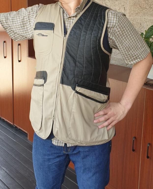 SALES Blaser Outfits 4 Season Shooting Vest Left Camel Brown