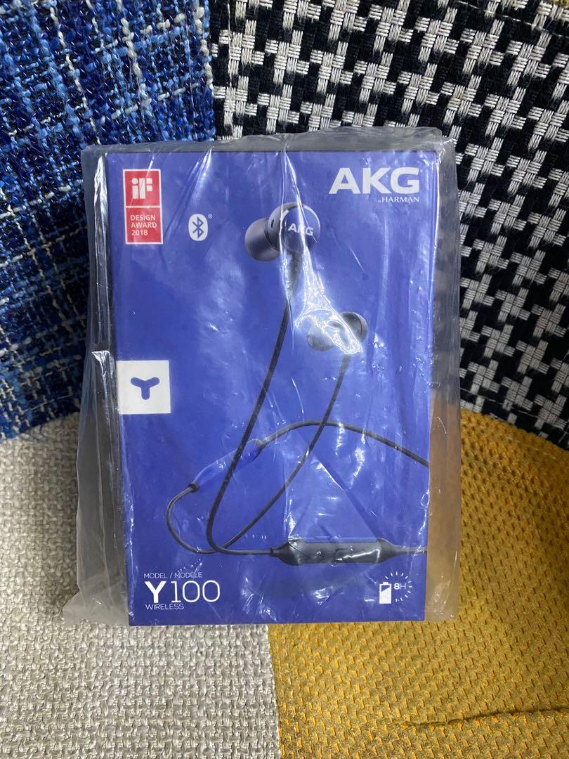 Samsung AKG by Harman Y100 Wireless Bluetooth Earbuds Audio Earphones on Carousell