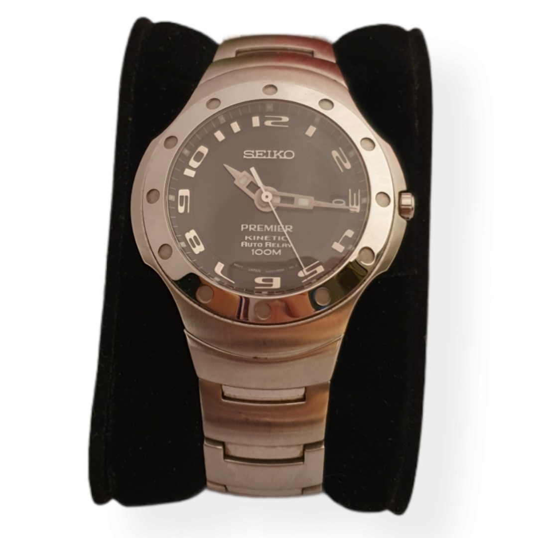 Seiko premier kinetic auto relay clearance