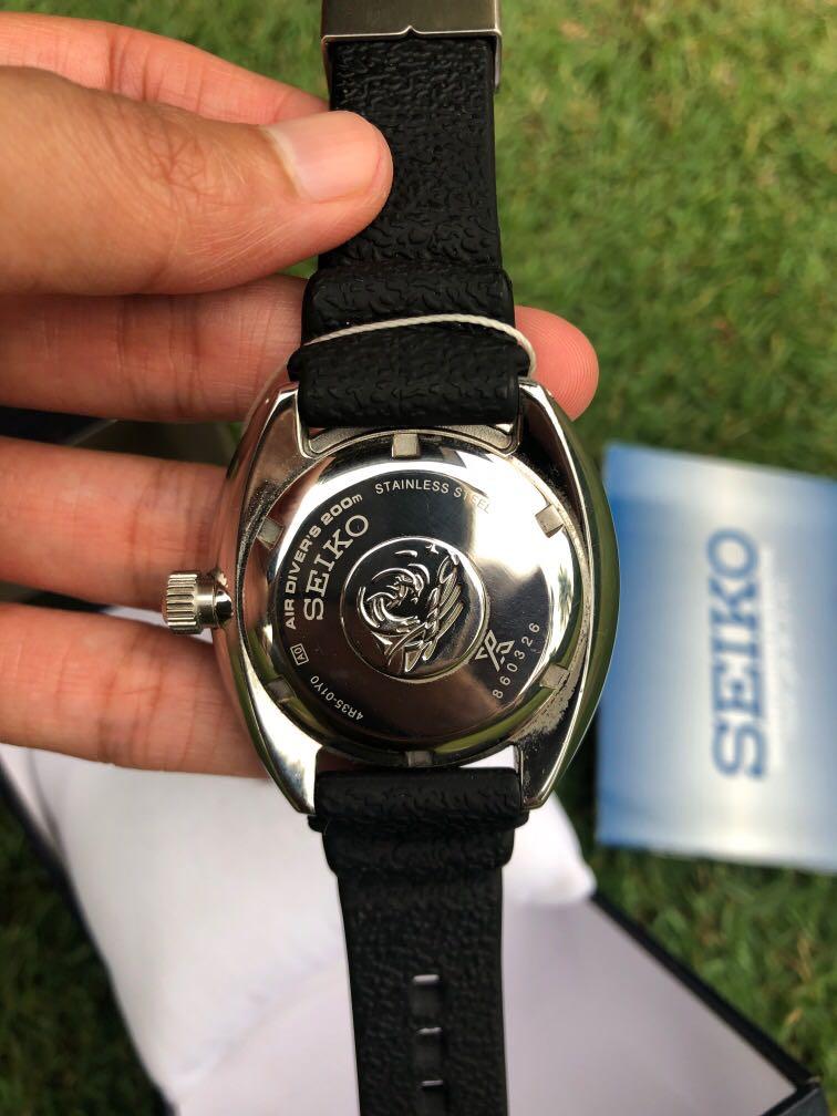 Seiko Prospex Baby Turtle Black SRPC37K1, Men's Fashion, Watches &  Accessories, Watches on Carousell