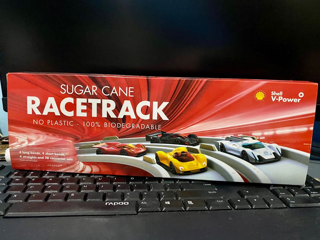 Shell Racing Toy Track Shell Sugar Cane Racetrack, Hobbies & Toys, Toys & Games on Carousell