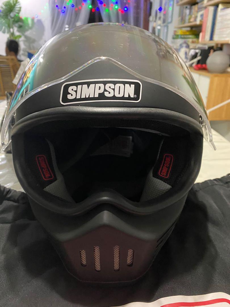 Simpson M30 Bandit Helmet Motorcycles Motorcycle Accessories on