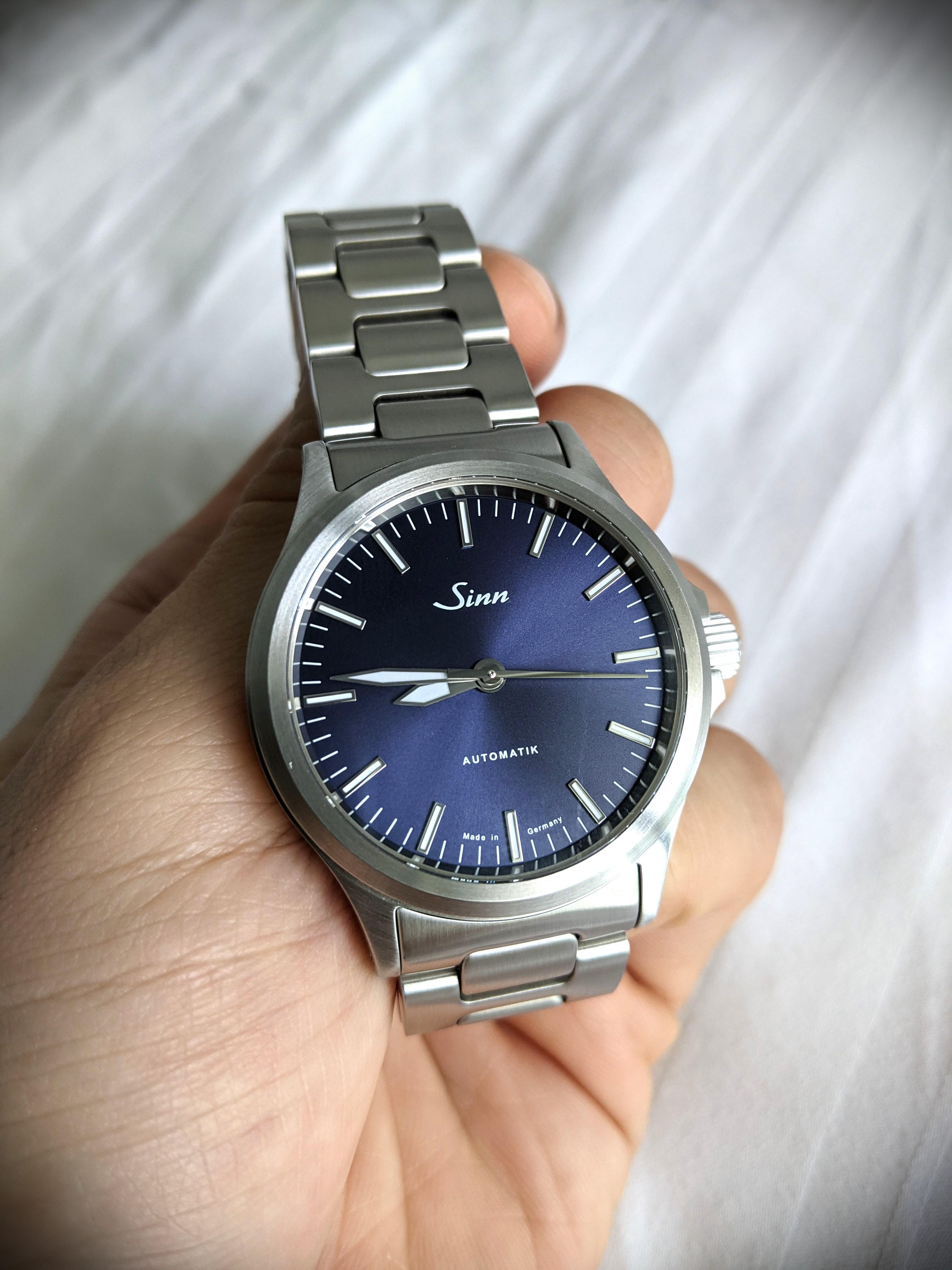 Sinn 556 cheap blue review