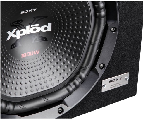 Sony xplod 1800w subwoofer shop box