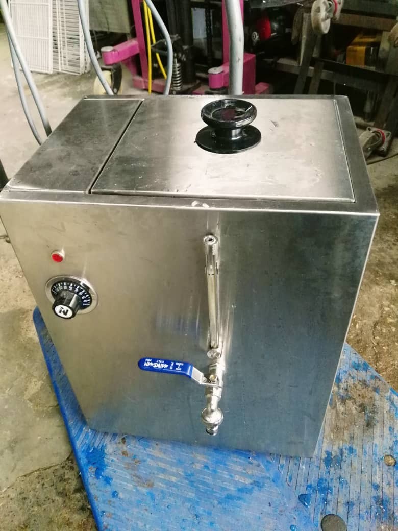 Stainless steel outlet water boiler