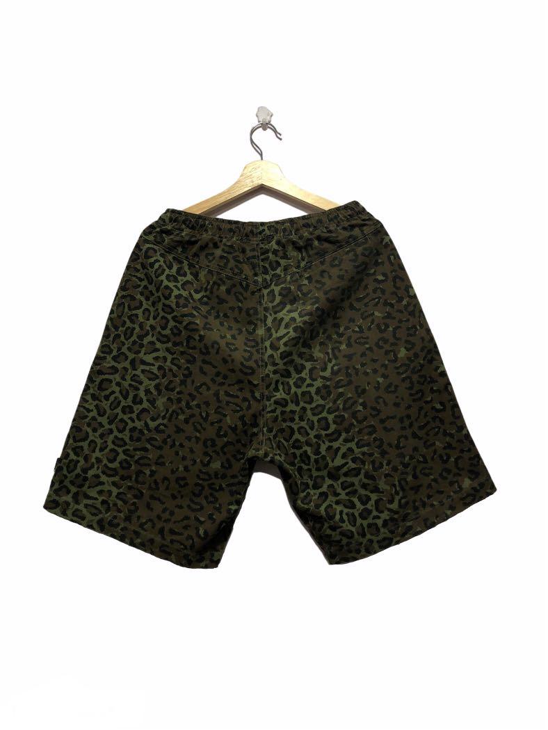 Stussy leopard shorts top