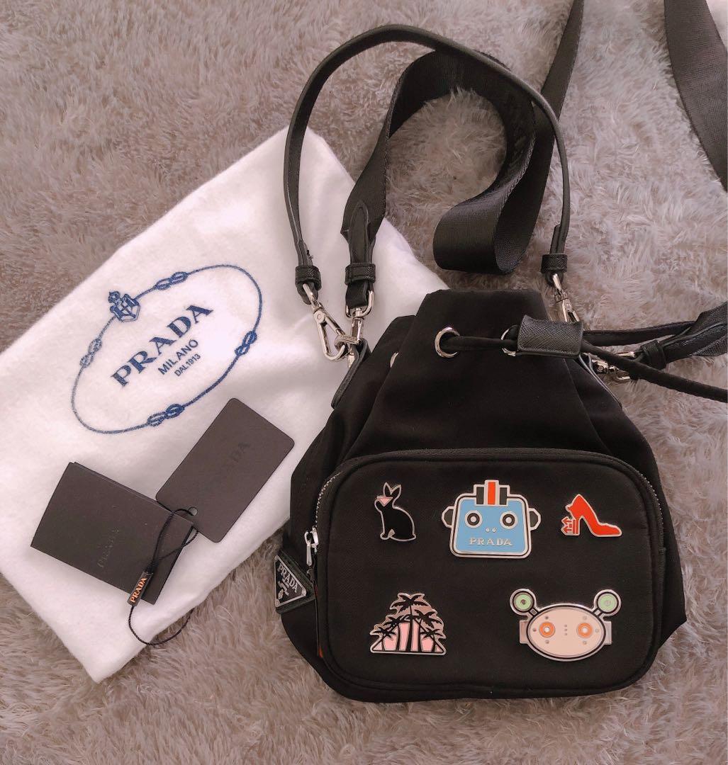 prada robot backpack