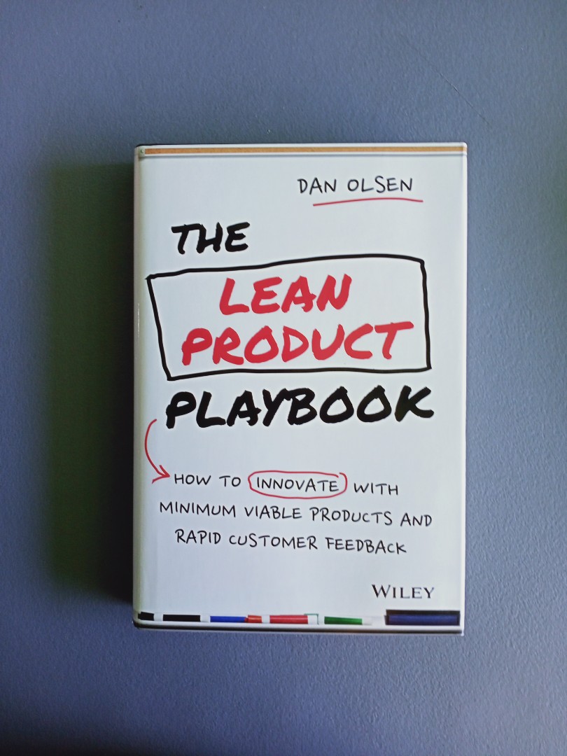 Book cover: The lean product playbook