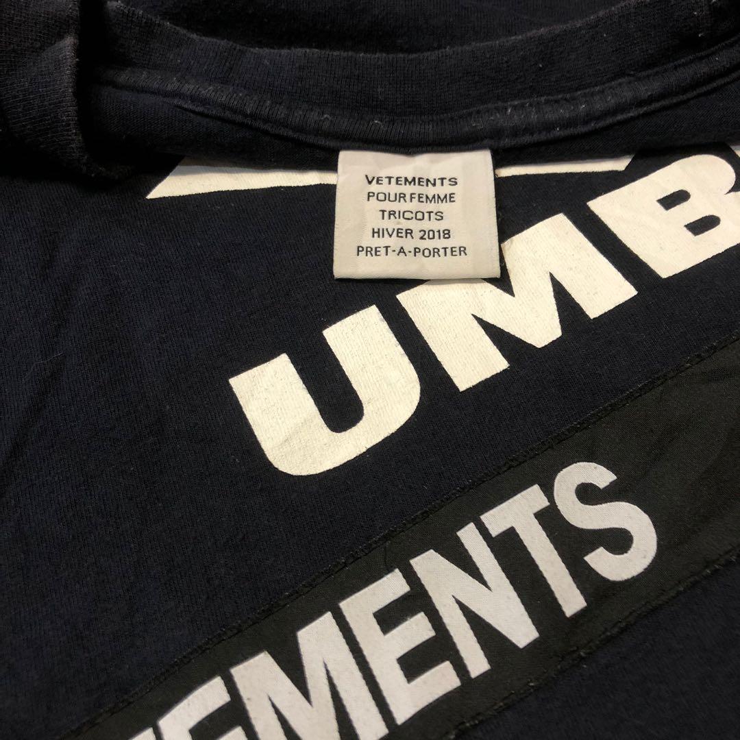 Umbro x Vetements hype street wear shirt Men s Fashion Tops