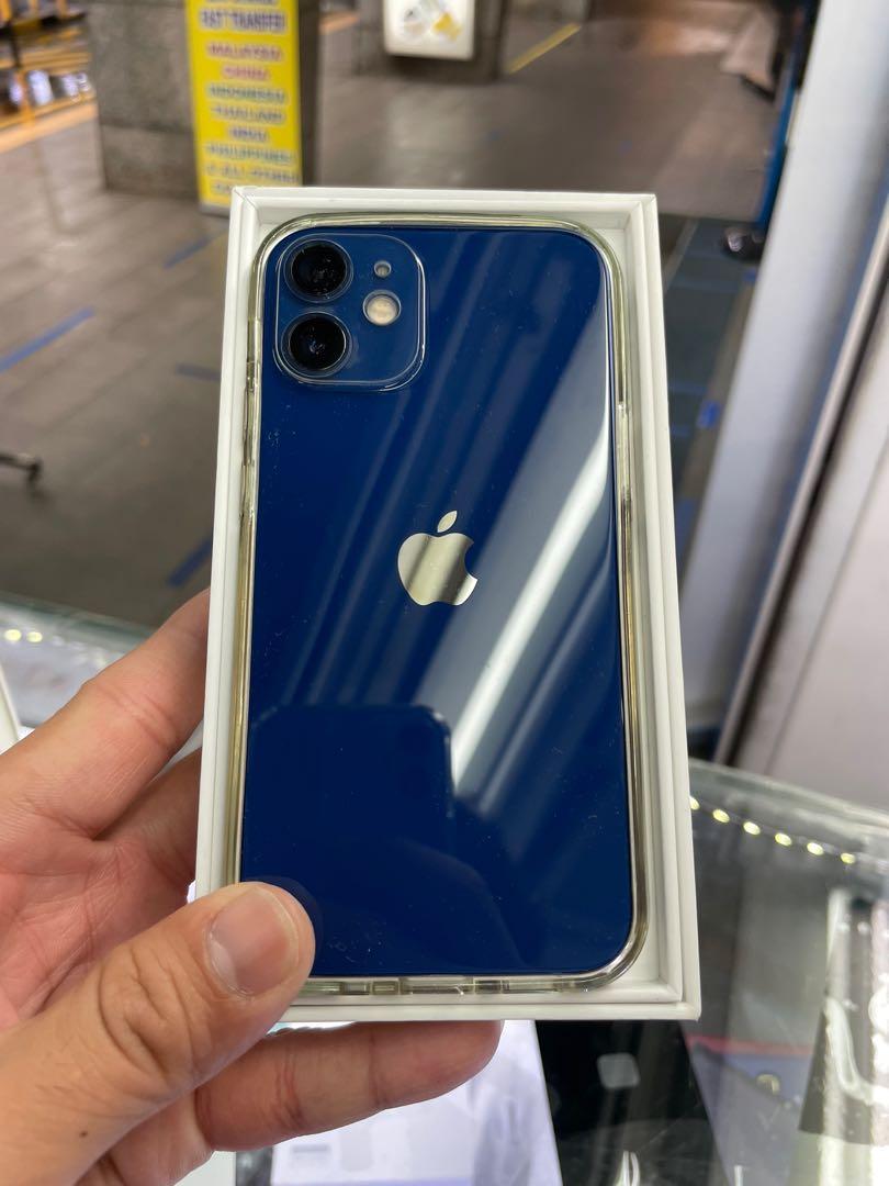 Used Apple Iphone 12 Mini 128gb Blue Mobile Phones Tablets Iphone Iphone 12 Series On Carousell