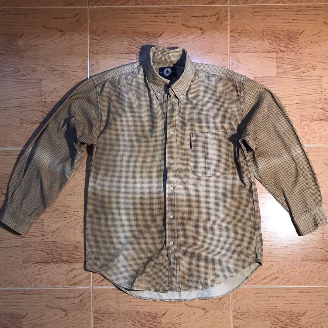 Vintage Converse Checked Long Sleeve 