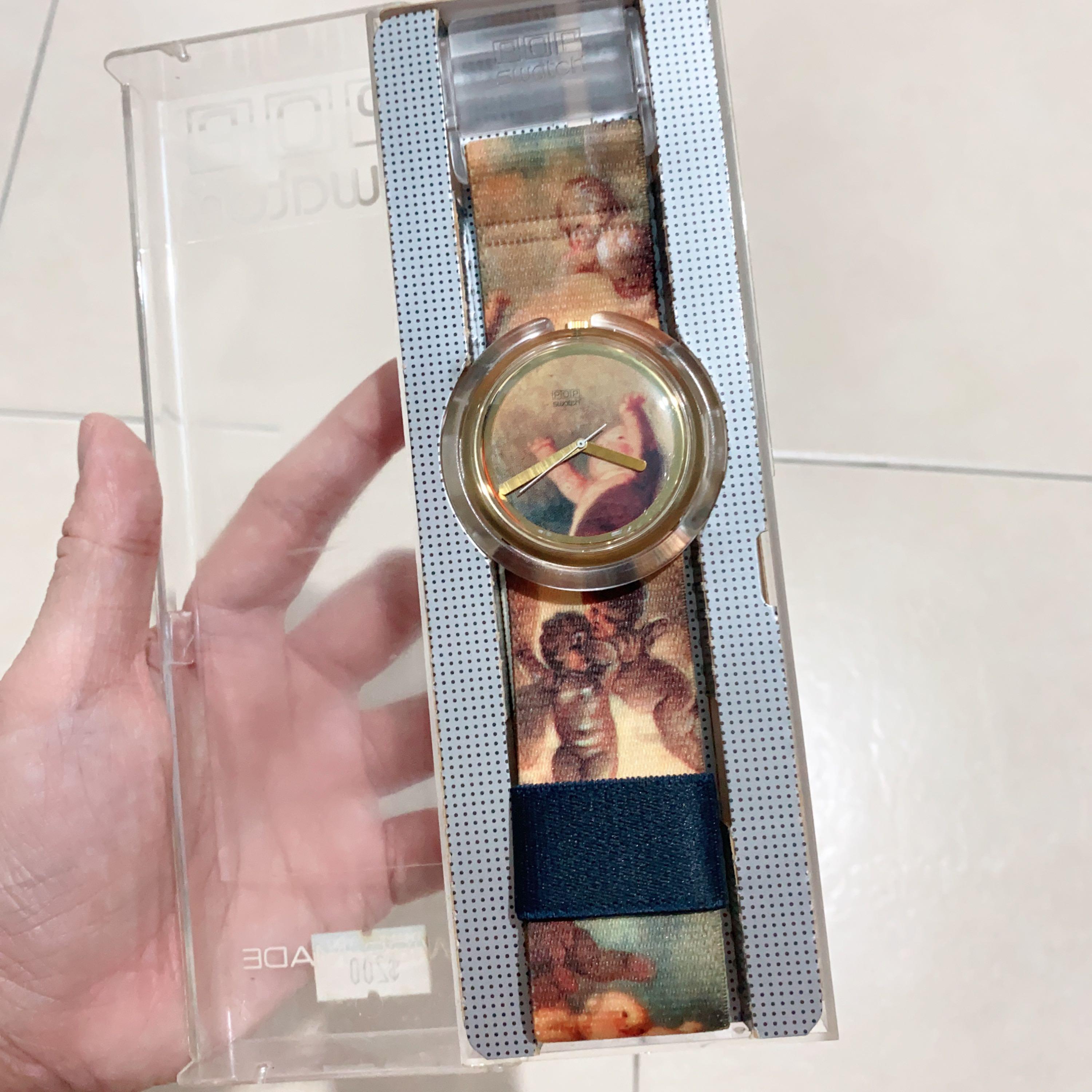 Limited Edition! BN Pop Swatch Watch Vivienne Westwood x Swatch ‘Putti’ :  PWK168