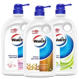 Walch body wash 1L - classic/refresh/moisturizing