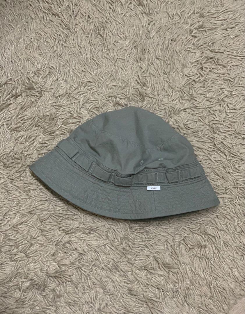 Wtaps Jungle Hat Cotton Ripstop Gray, 男裝, 手錶及配件, 冷帽