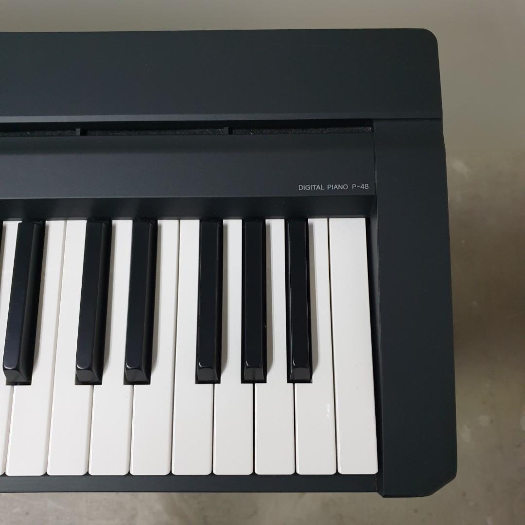 Yamaha P-48, Hobbies & Toys, Music & Media, Musical Instruments on ...
