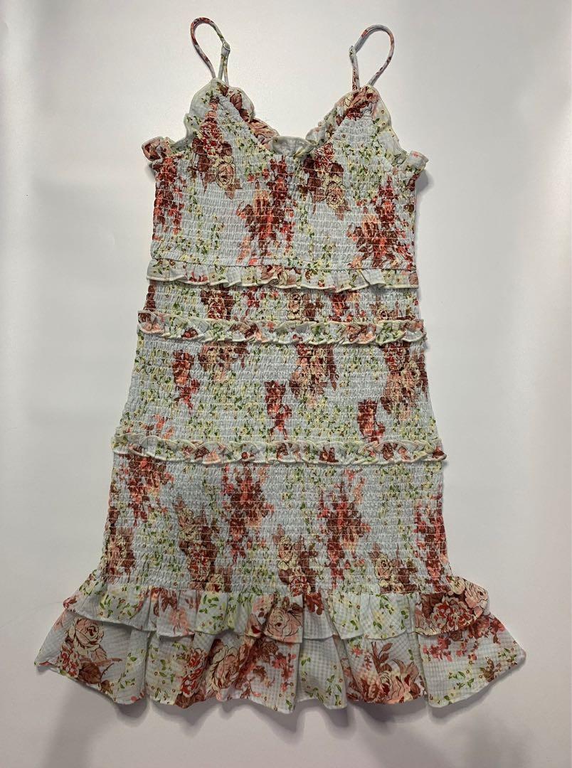 Zara Floral dress (Category: Dresses) located in Manila. Submitted by cjl21 (Listing ID 1088187986, Image 2). Description: Brandnew without tag Hard to let go RFS: declutter.