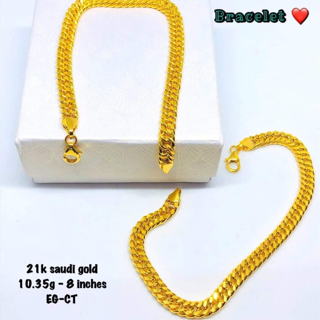 Pure 21k Saudi Gold Circle Bangles for Women Fashion Ladies Buckle Bracelets  For Bestfriend Gift Non Tarnish Pawnable Nasasangla | Lazada PH